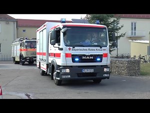 ELW2 + MTW + GW-San 25 + Rüstwagen San BRK Neuburg-SOB