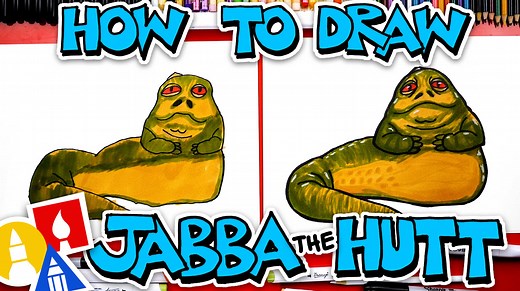 How To Draw Jaba The Hutt - Art For Kids Hub — Free Drawing Lessons for Kids -