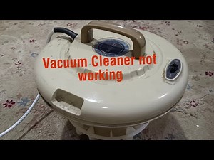 How to repair electric vacuum cleaner Sanyo