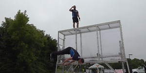 Flippenout trampoline show comes to Bangor State Fair