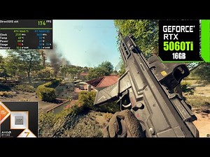Battlefield 6 : RTX 5060 Ti 16GB ( 4K Ultra Graphics DLSS ON, MFG ON ) #battlefield6 #rtx5060ti