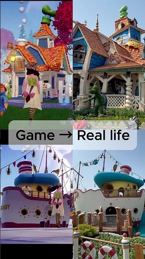 Disney Dreamlight Valley | Goofy & Donald’s Houses in Real Life! 🏡
