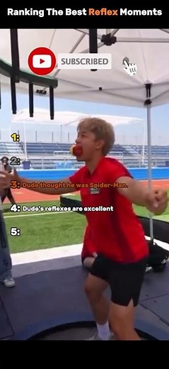 Top 5 Craziest Reflex Moments Ever Caught on Camera