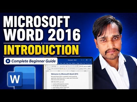 Microsoft Word 2016 Introduction | Word 2016 Uses & Features | DM COMPUTER