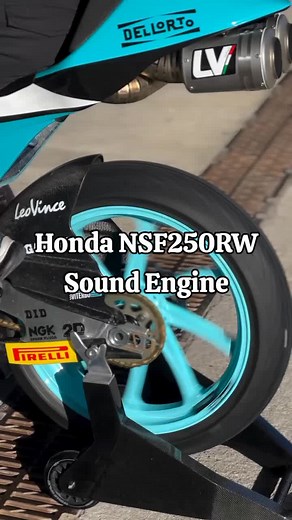 Honda NSF250RW Engine Sound: Moto3 Highlights