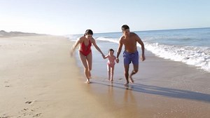 Parents Lifting Daughter By Arms They Stock Footage Video (100% Royalty-free) 3796298 | Shutterstock
