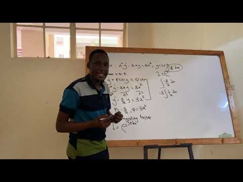 LINEAR FIRST - ORDER DIFFERENTIAL EQUATION 