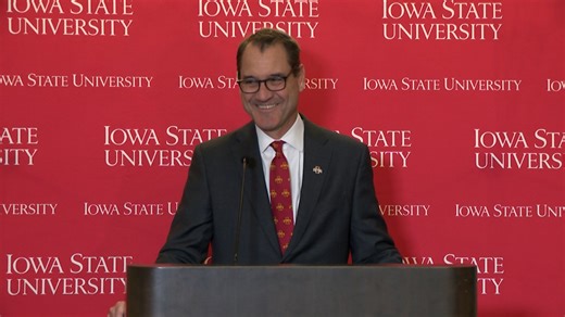Ames native David Cook named 17th Iowa State University president