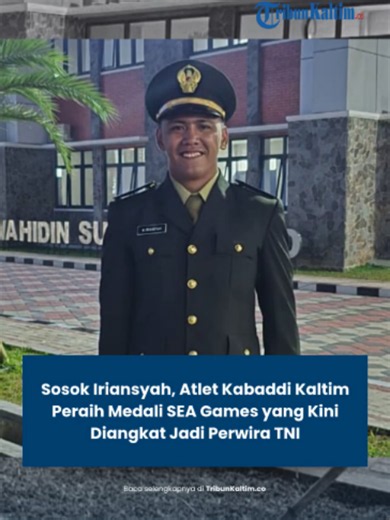 Atlet Kabaddi asal Samarinda, Muhammad Iriansyah, resmi menjadi Perwira Prajurit Karier TNI AD berpangkat Letnan Dua (Letda) setelah meraih medali perak dan perunggu pada SEA Games 2025 di Thailand. Di balik pencapaiannya, Iriansyah juga berharap perhatian terhadap pembinaan atlet Kabaddi di Kalimantan Timur semakin ditingkatkan agar prestasi olahraga daerah terus berkembang. Baca selengkapnya di TribunKaltim.co #TribunKaltim #Samarinda #Kabaddi #SEAgames #TNIAD #Kaltim #TikTokBerita