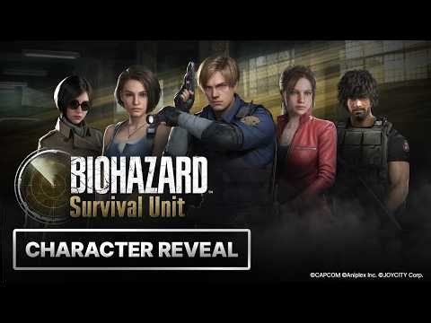 『Resident Evil Survival Unit』 Initial Character Lineup | Defense Battle