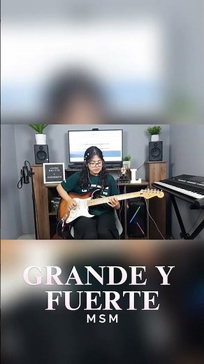 Grande y Fuerte | Miel San Marcos - Guitar Cover ►Luana Britto