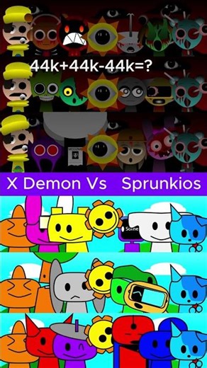 Incredibox Sprunki (X Demon Vs Sprunkios) - The Full Gameplay!