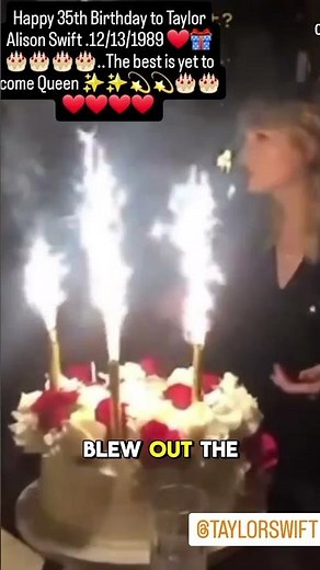 🎂 Watch Taylor Swift’s Heartwarming 35th Birthday Celebration! 💖