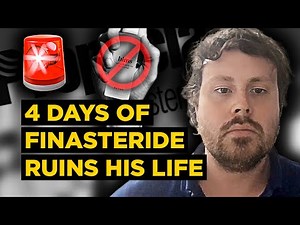 4 DAYS of Finasteride Use... Hair Loss Drug DESTROYS This Man's LIFE | Erik's PFS Experience