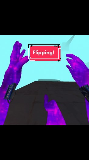 Experience Flipping in VR with Web-Guy