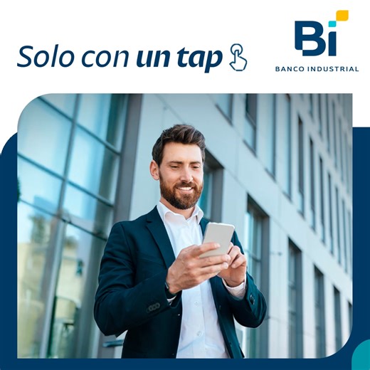 3.3K views · 12 reactions | Transfiere fácilmente desde tu celular.  Haz tus transacciones al instante con #BiBanking App, la Banca en Línea Empresarial de Banco Industrial. Descubre todos los beneficios de la app. Conoce más aquí  https://bi.gt/4crxa #JuntosSiempreHaciaAdelante | Banco Industrial | Facebook