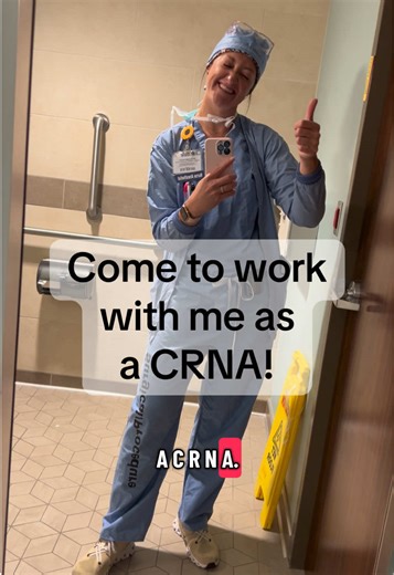 Come to work with me as a CRNA- Day in the life of a nurse anesthetist! 💉🩺🌻#ootd #CRNA #anesthesia #nurseanesthestist #anesthesiatiktok