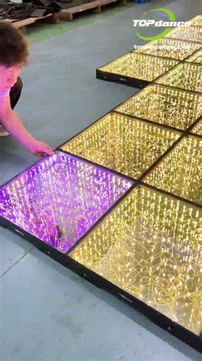 🌟 A Starry Sky Under Your Feet? Experience TOP DANCE TP-877B LED Dance Floor