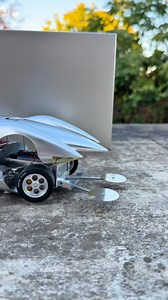 117K views · 2.6K reactions |  Mach 5 (silver) - Speed Racer / Mach GoGoGo  1:18 scale ⚙️ Schawyn Haas  Toms Modelauto's Fully aluminum body. Buy this & more amazing models on www.toms.nl | AC Collection | Facebook