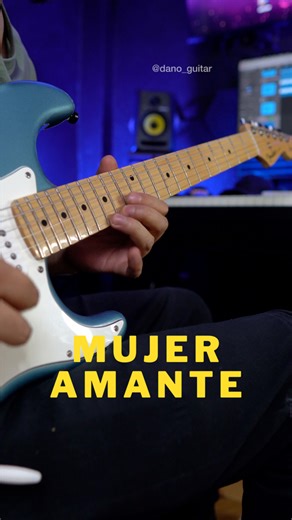 Mujer amante solo tab (Rata Blanca) #RATABLANCA #tablatura #tabs #tutorial #guitarsolo #guitarcover #fender #stratocaster | Daniel Garrido