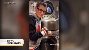 TUNE IN: @melissadilkespateras, the TikTok star who goes by “The Laundry Lesbian” on the platform, shares tricks to help get organized 🧺 Catch her tips tomorrow on CBS Mornings. | CBS Mornings