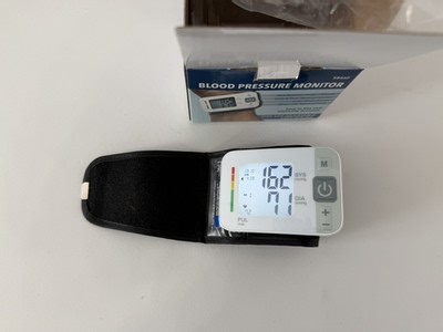 Blood Pressure Monitor with Large Bright Screen - Model #58460 Open Box | eBay
