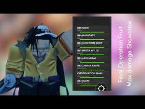 [AOPG] Final Operation Fruit Max Damage Showcase