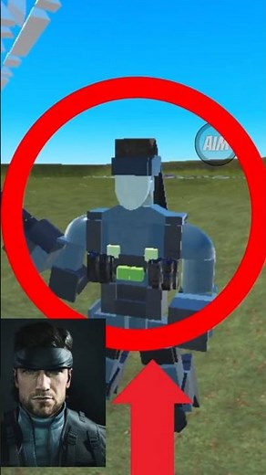 solid snake in plane crazy 🤫 #metalgearsolid #planecrazy #invisible #duranduran #roblox
