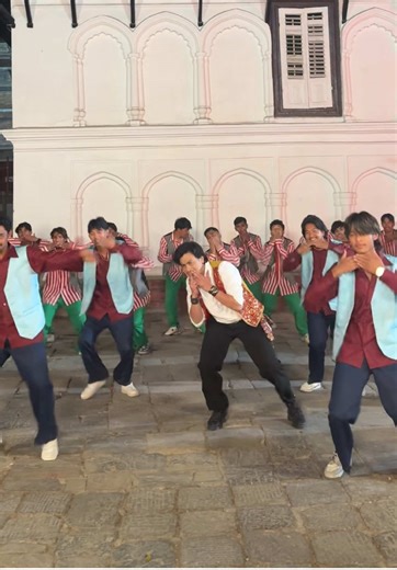 बुझेन मायाले प्यार गरेको ⁠💔 #bujhenamayalepyargareko Wearing:-@Valentino The Boutique @Sukneetachaulagainofficial #onset #shootingtime🎬