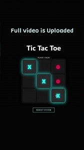 Build this tic tac toe game using html ,cas and javascript #shorts #coding #programming
