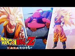 SUPER SAIYAN 3 GOKU VS MAJIN BUU 1ST FORM FULL FIGHT AND CUTSCENES - Dragon Ball Z: Kakarot