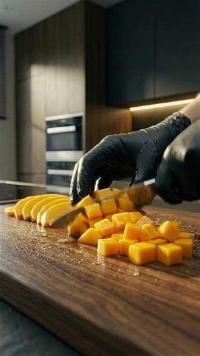 Creamy Mango Shake & Vanilla Ice Cream ASMR 🥭🍦 Summer Bliss