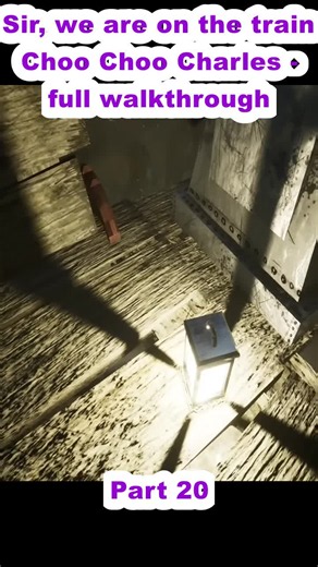 Sir, we are on the train Choo Choo Charles - full walkthrough (20)