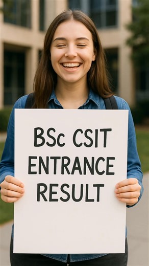 BSc CSIT Entrance Result 2082 Update | College Info Nepal