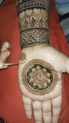 New bridal mehndi design tutorial 2026#short#mehndi #henna #bridalmehndi #ytshorts #reels