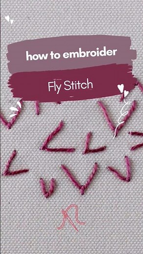 Fly Stitch Made Easy: Quick Embroidery Tutorial!