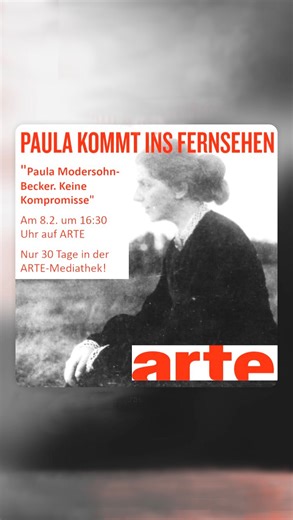 Sibylle Springer on Instagram: "@arte.tv „Paula Modersohn-Becker - Keine Kompromisse“ Dokumentarfilm zum 150. Geburtstag der Malerin. Am Sonntag, 08.02. um 16:45 Uhr auf ARTE und danach in der ARTE Mediathek. Ein Film von @annelieboros und @verambrooklyn @kinescope_film Mit Katharina Stark @ineslongevial Marie Darrieussecq @viviangreven Ngozi Schommers und @sibyllespringer Ganzer Film: Link in Bio"