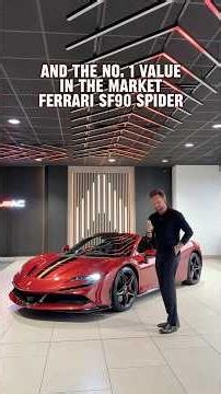 Ferrari Historical Colour Rosso Fiorano SF90 Spider with exceptional factory specification 💥🔥