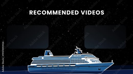 cruise ship outro end card