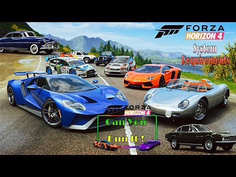 متطلبات تشغيل لعبة فورزا هوريزون Forza Horizon 4 علي الكمبيوتر