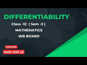 DIFFERENTIABILITY