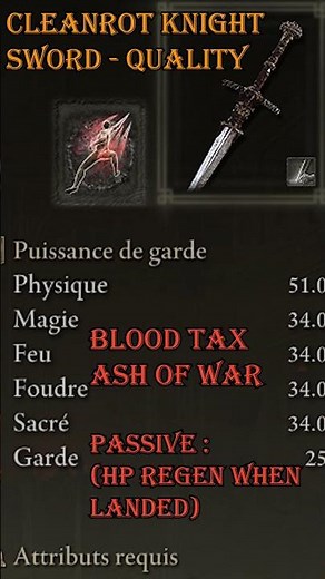 Elden Ring - Vampire Noble build #eldenring #shorts #eldenringbuild