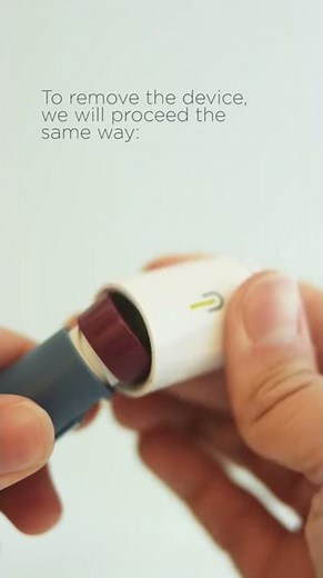 Insulclock: How to attach the KWIKPEN device to your pen.