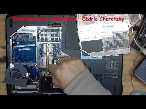 Acer Aspire 7720 dépoussièrage