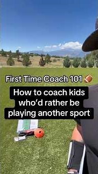 How to coach kids who'd rather be playing another sport #coachd #sports #drills #flagfootball