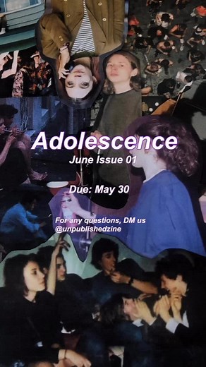 Are you an artist, writer, or photographer? If so, submit to Unpublished Magazine! Our Instagram is @unpublishedzine 🔮🎞🌟📽🦠🦋 #magazine #zine #art