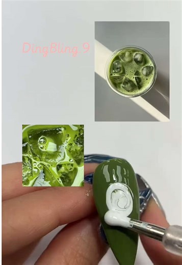 Creative Matcha Ice Cube Tutorial