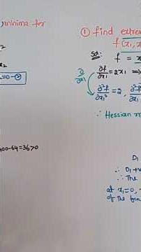 Multivariable Unconstrained Optimization Without Constrain 007