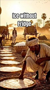 How Did People Make Ice Without Fridges? 😱 Ancient Ice Secret #shorts