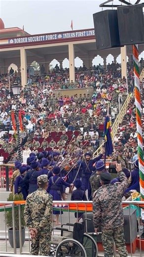 Wagah Border Ceremony Program #republicday #sheikh